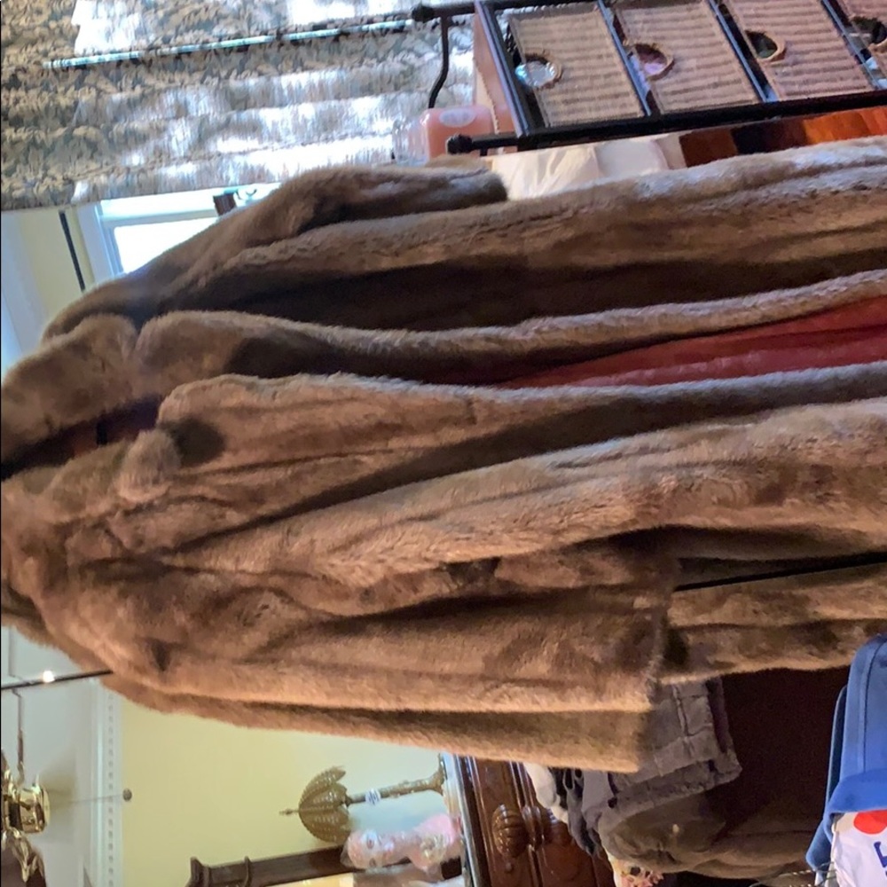 FAKE FUR COAT